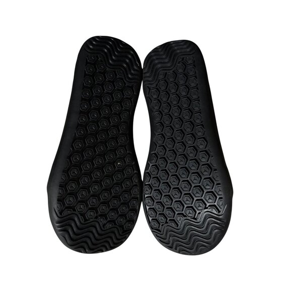 HOBIBEAR Minimalist Wide Toe Zero Drop Leather Shoes Sz 37 EU  6 US Womens Black - Picture 6 of 9